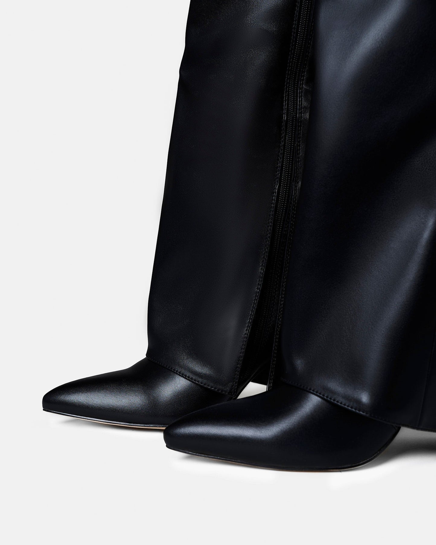 Botas altas de cuero Lavista - Negro