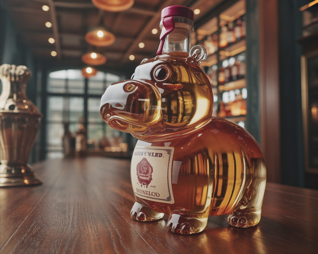 Botellas de whisky - Edición Hippo