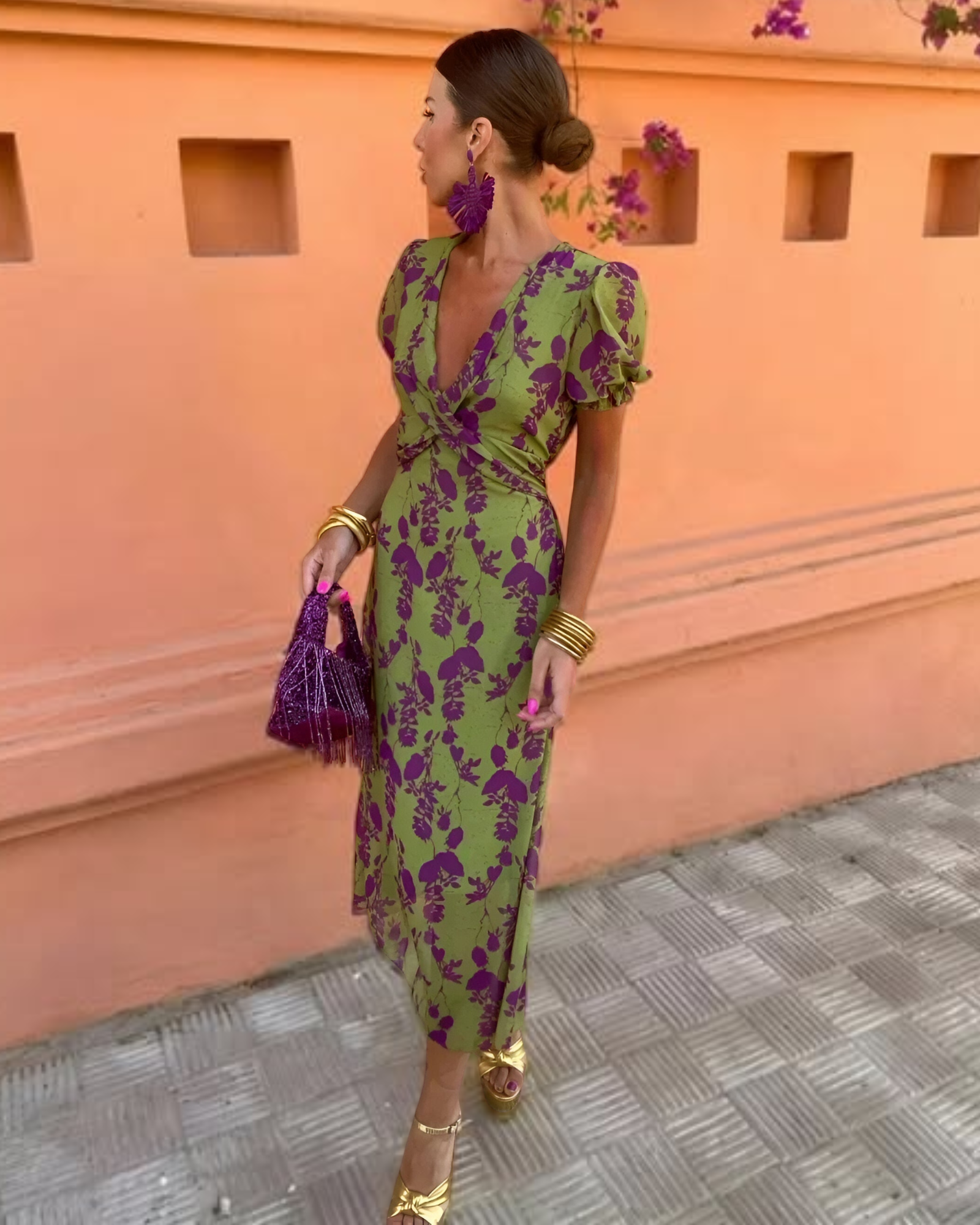 Vestido de primavera - Andrea