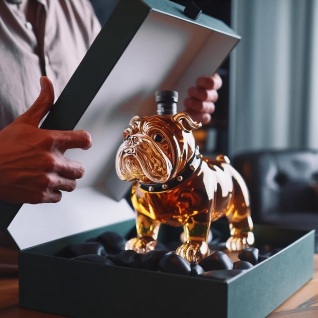 Botellas de whisky - Edición Bulldog