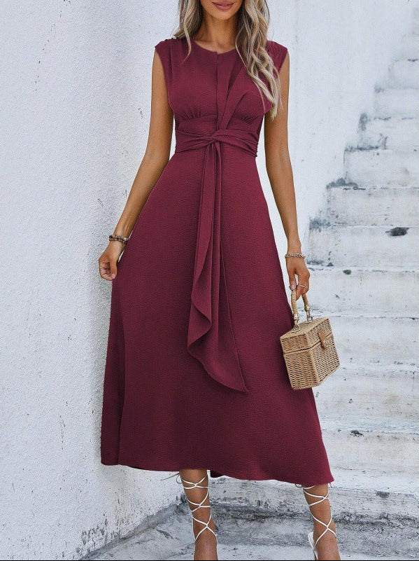 Vestido Elegante sin Mangas - Eva