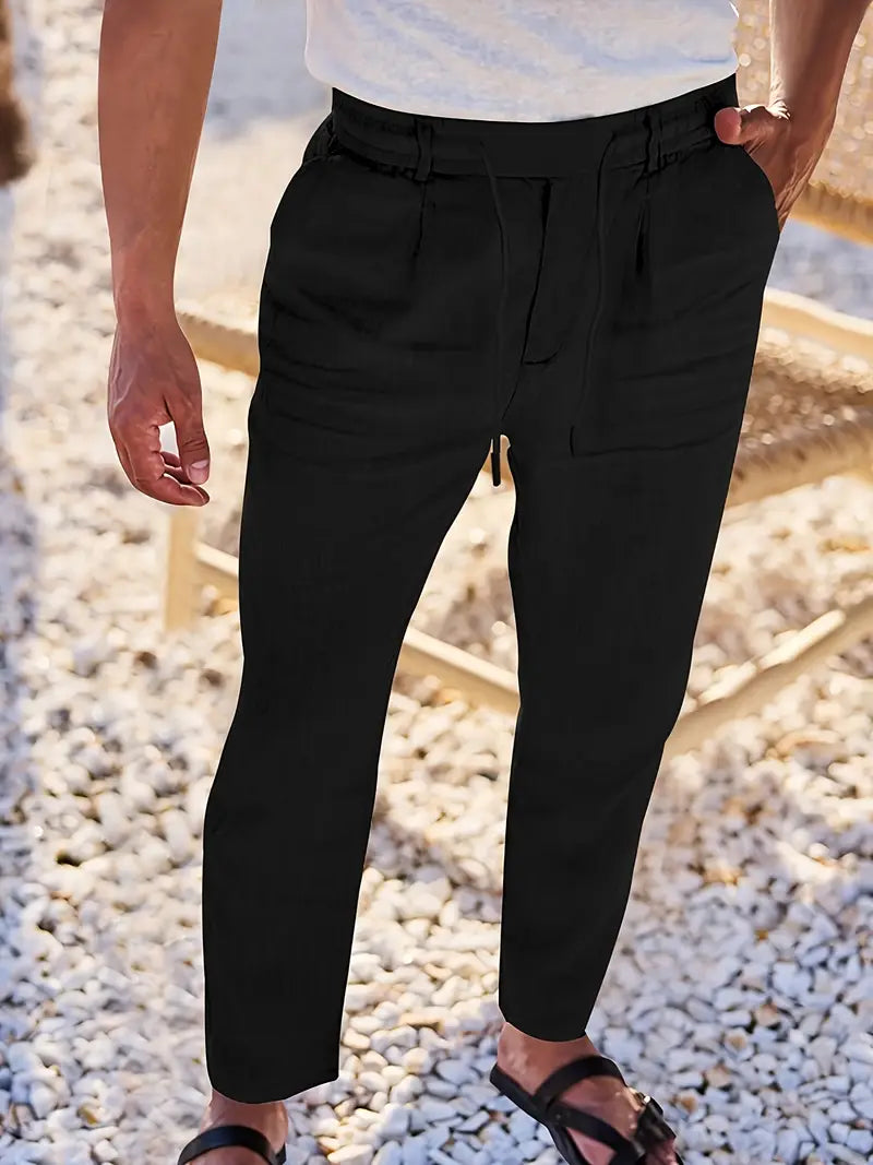 Nichols | Pantalones Anchos con Cordón