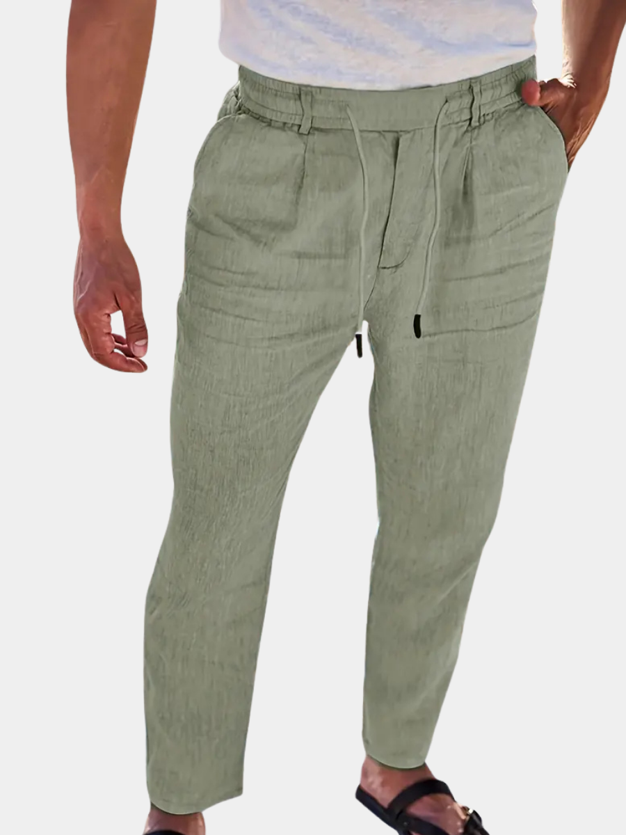 Nichols | Pantalones Anchos con Cordón