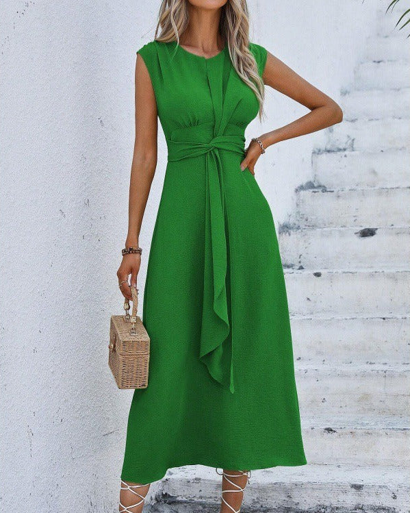 Vestido Elegante sin Mangas - Eva