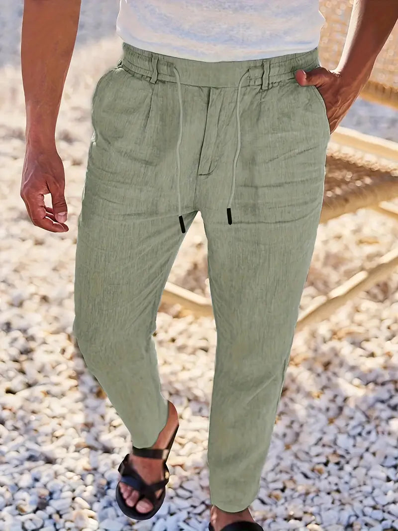 Nichols | Pantalones Anchos con Cordón
