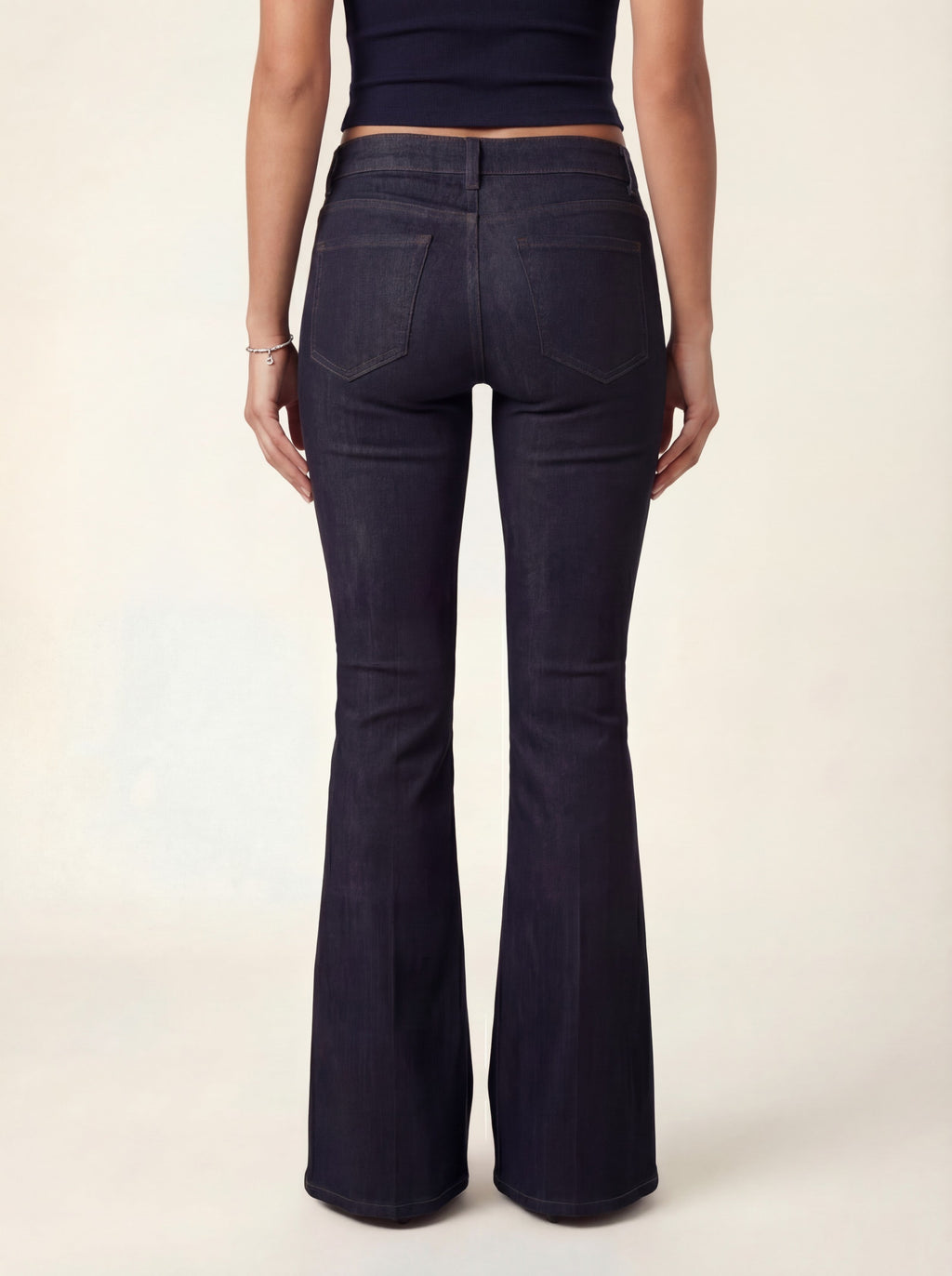 Vaqueros Amara Flare Denim - Azul marino oscuro