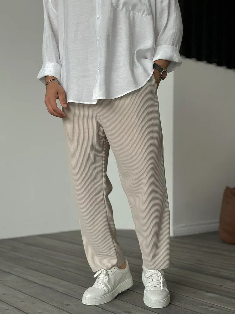 Pantalones de pana de corte relajado Will