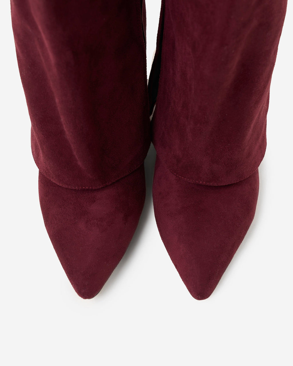 Botas altas de ante Lavista - Burdeos