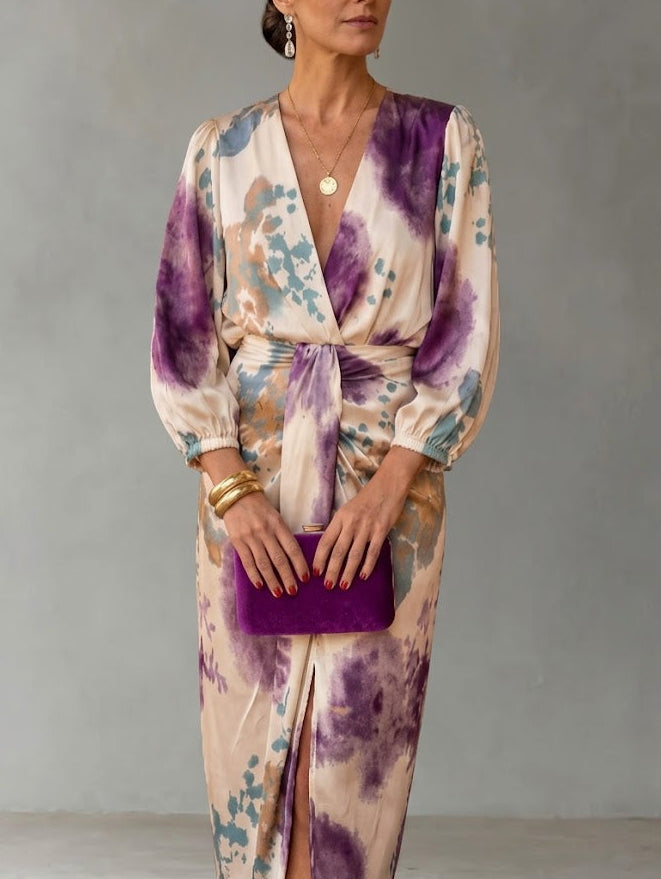 Vestido Escote V - Valeria