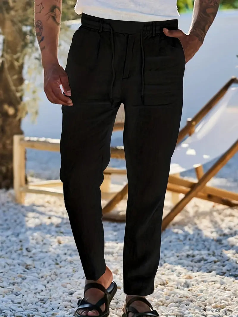 Nichols | Pantalones Anchos con Cordón