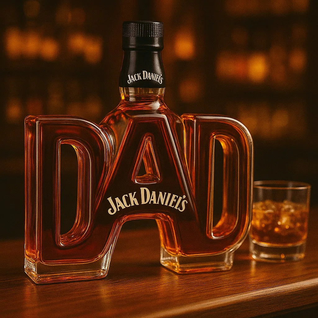Botellas de whisky Jack Daniel's - Edición Papá
