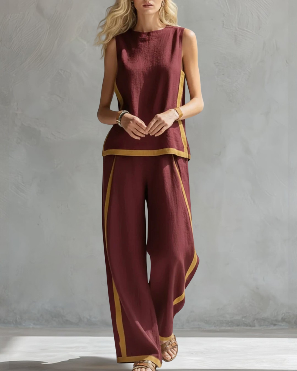 Conjunto Elegante de Dos Piezas - Leila