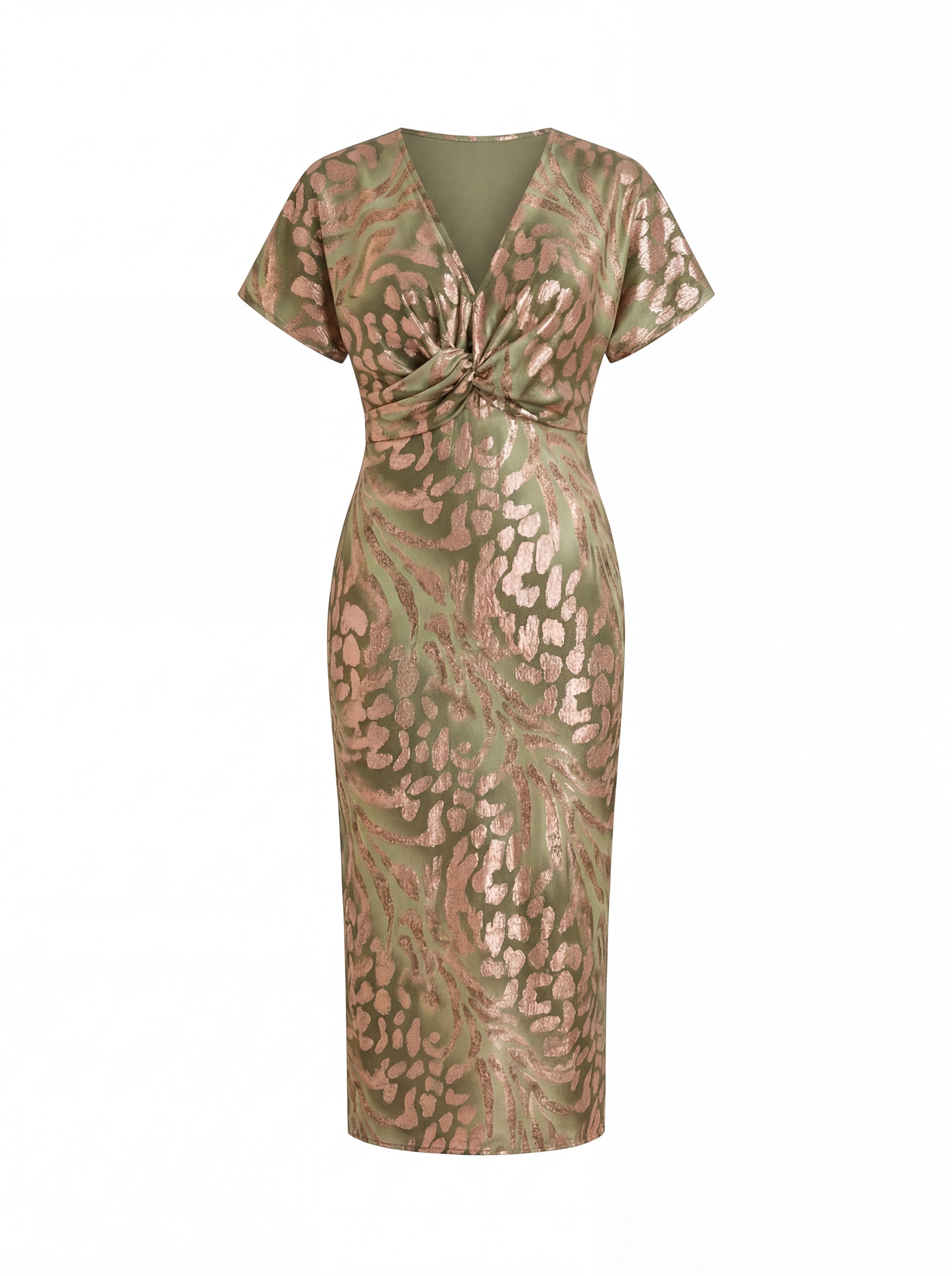 Vestido elegante de tejido ligero y fluido - Giulia