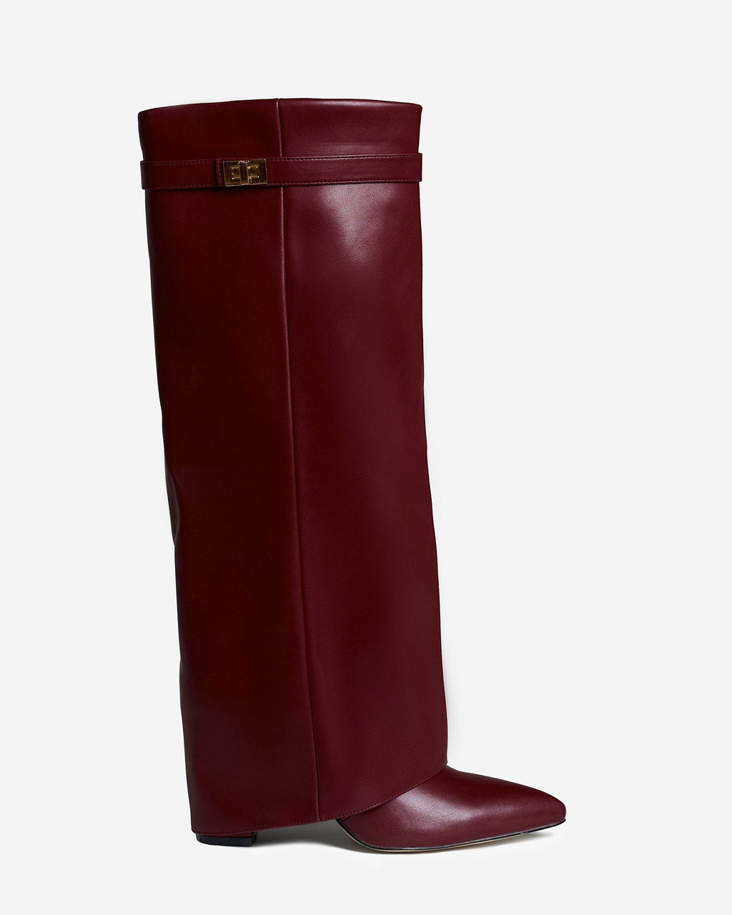 Botas altas de Piel Vegana Premium Lavista - Burdeos