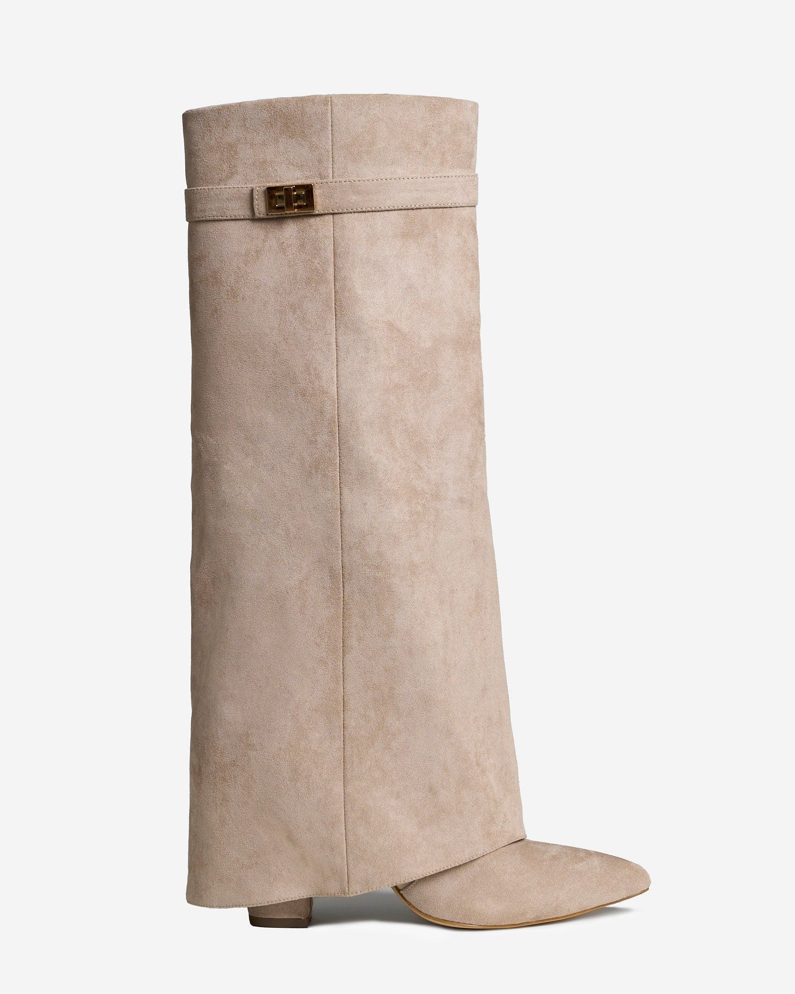 Botas altas de ante Lavista - Beige