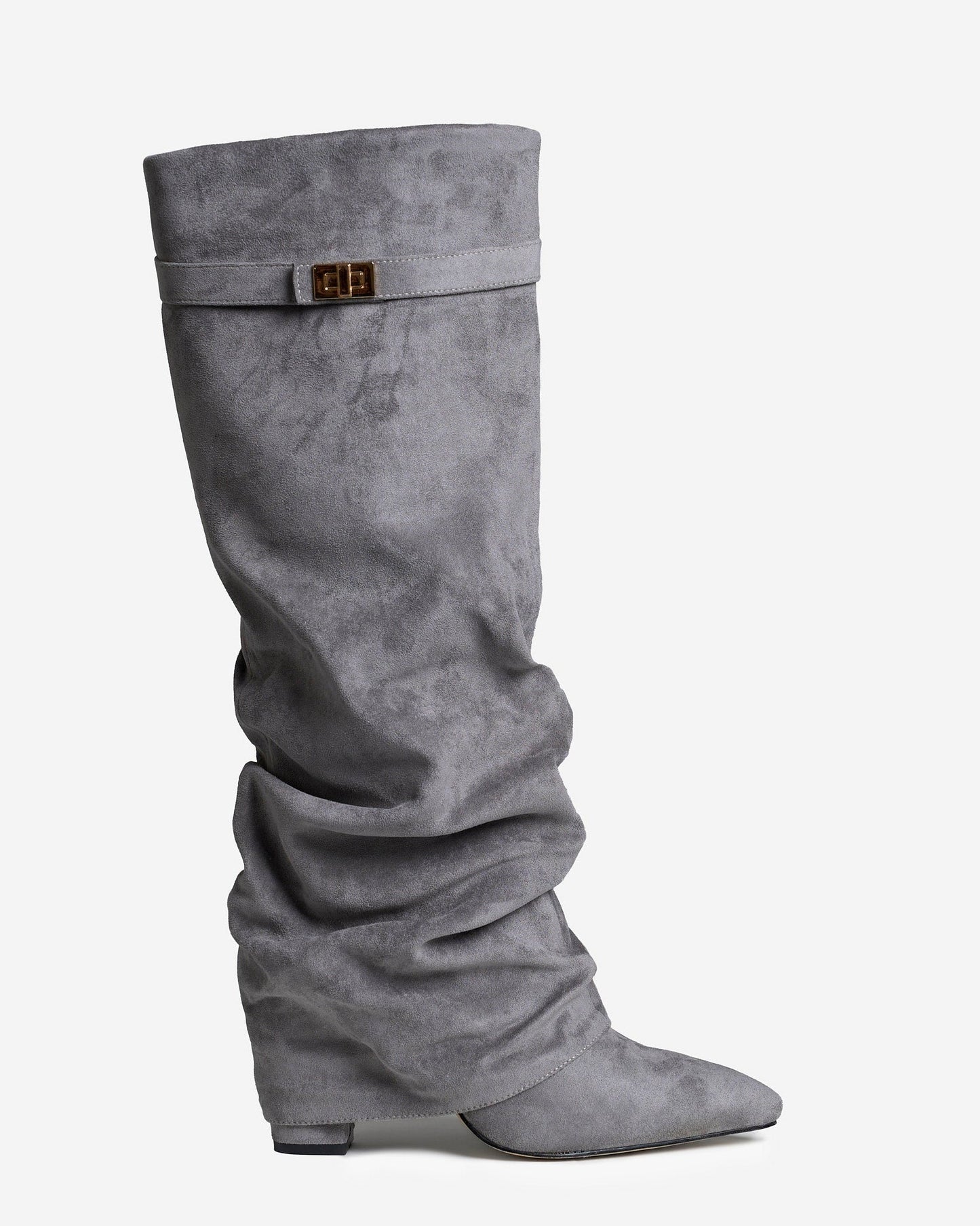 Botas altas de ante Lavista Slouchy - Gris