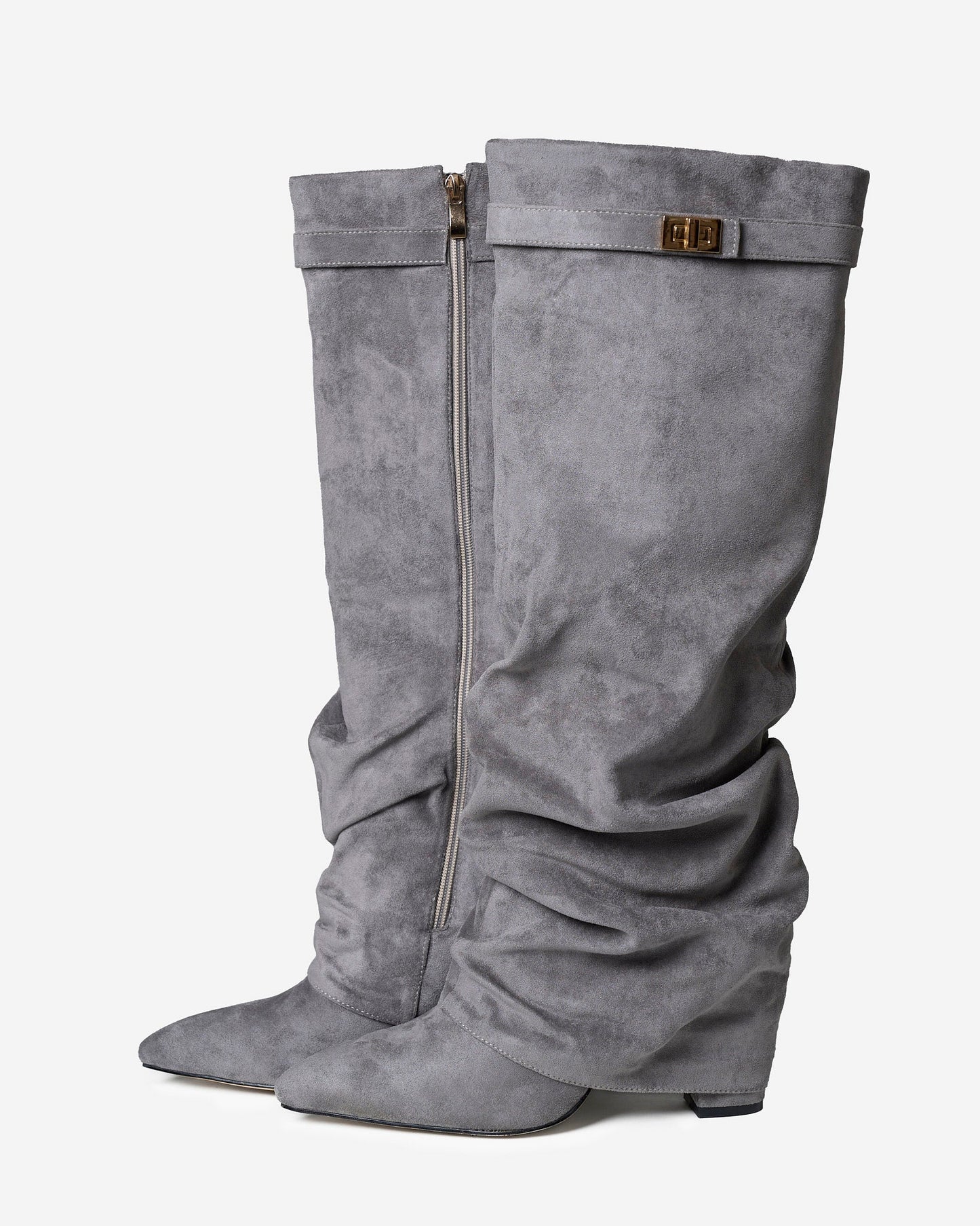 Botas altas de ante Lavista Slouchy - Gris