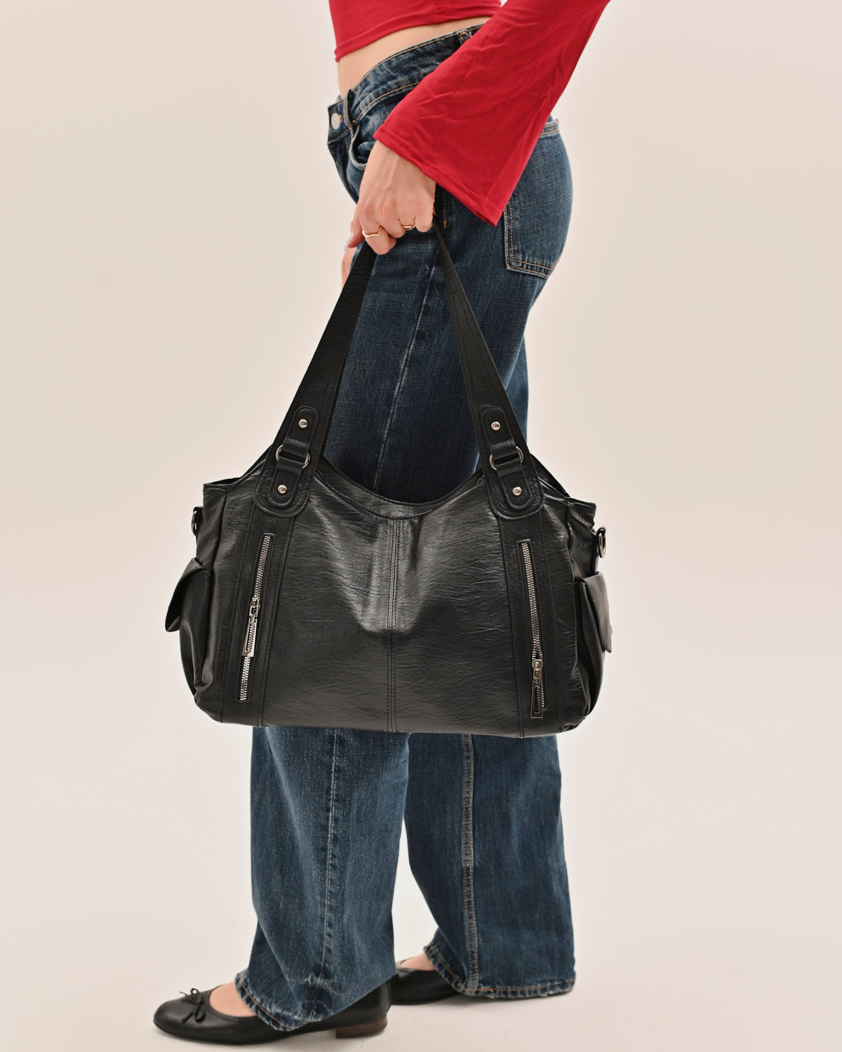 Bolso urbano It girl - Negro