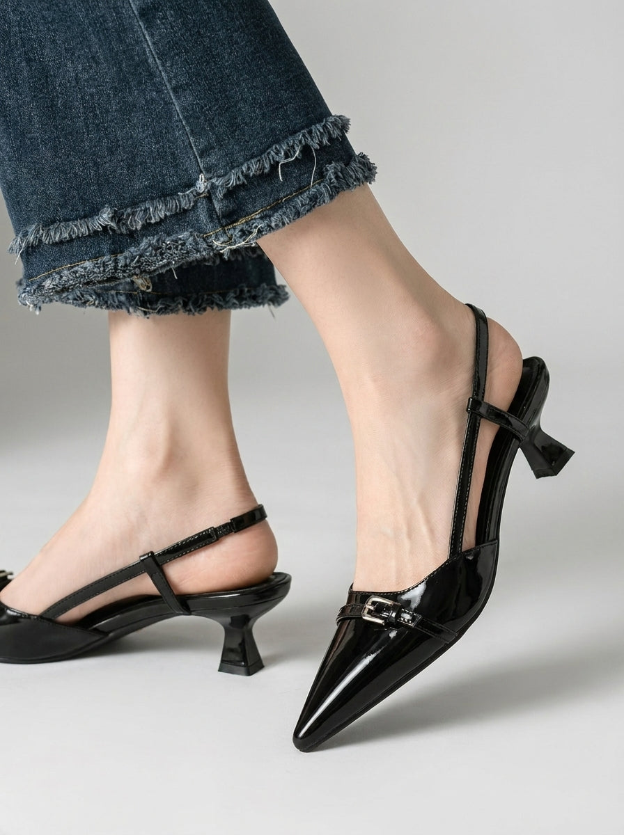Marta - Tacones abiertos