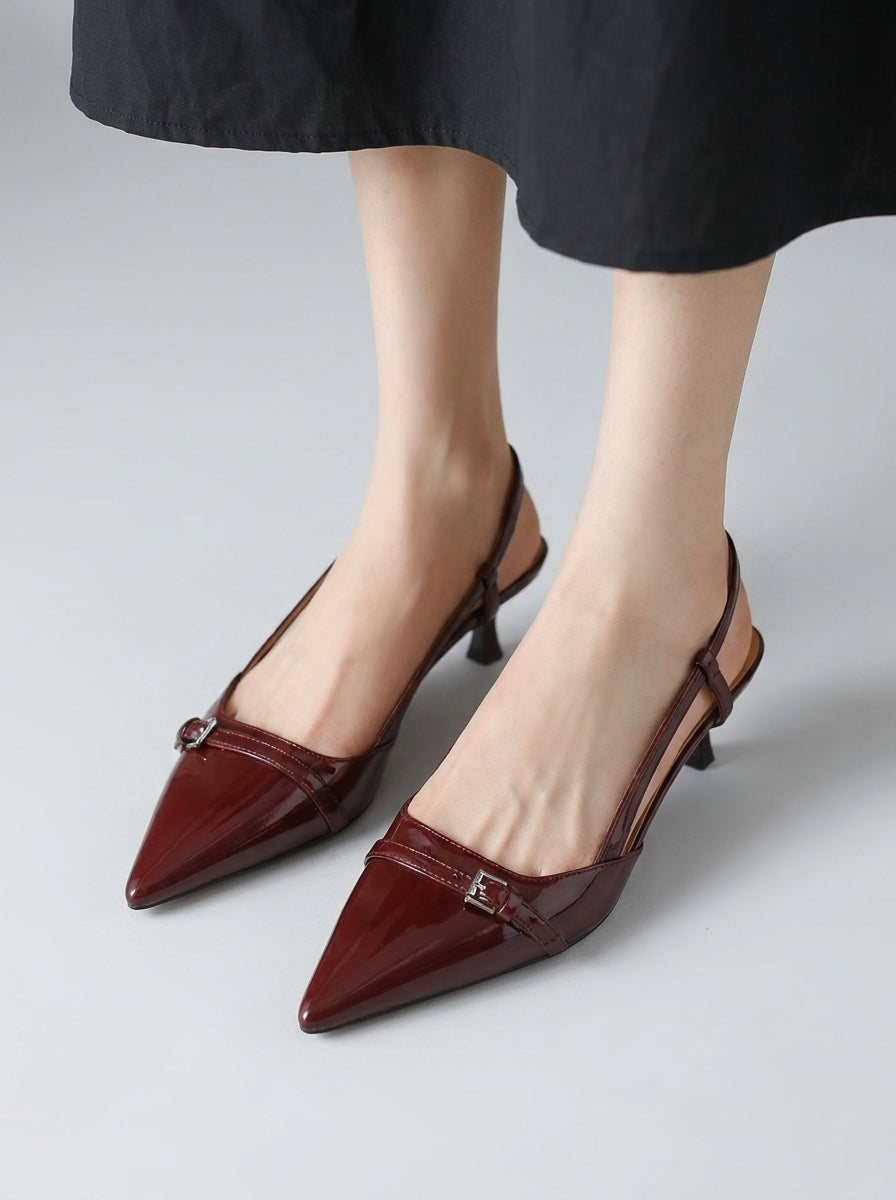 Marta - Tacones abiertos