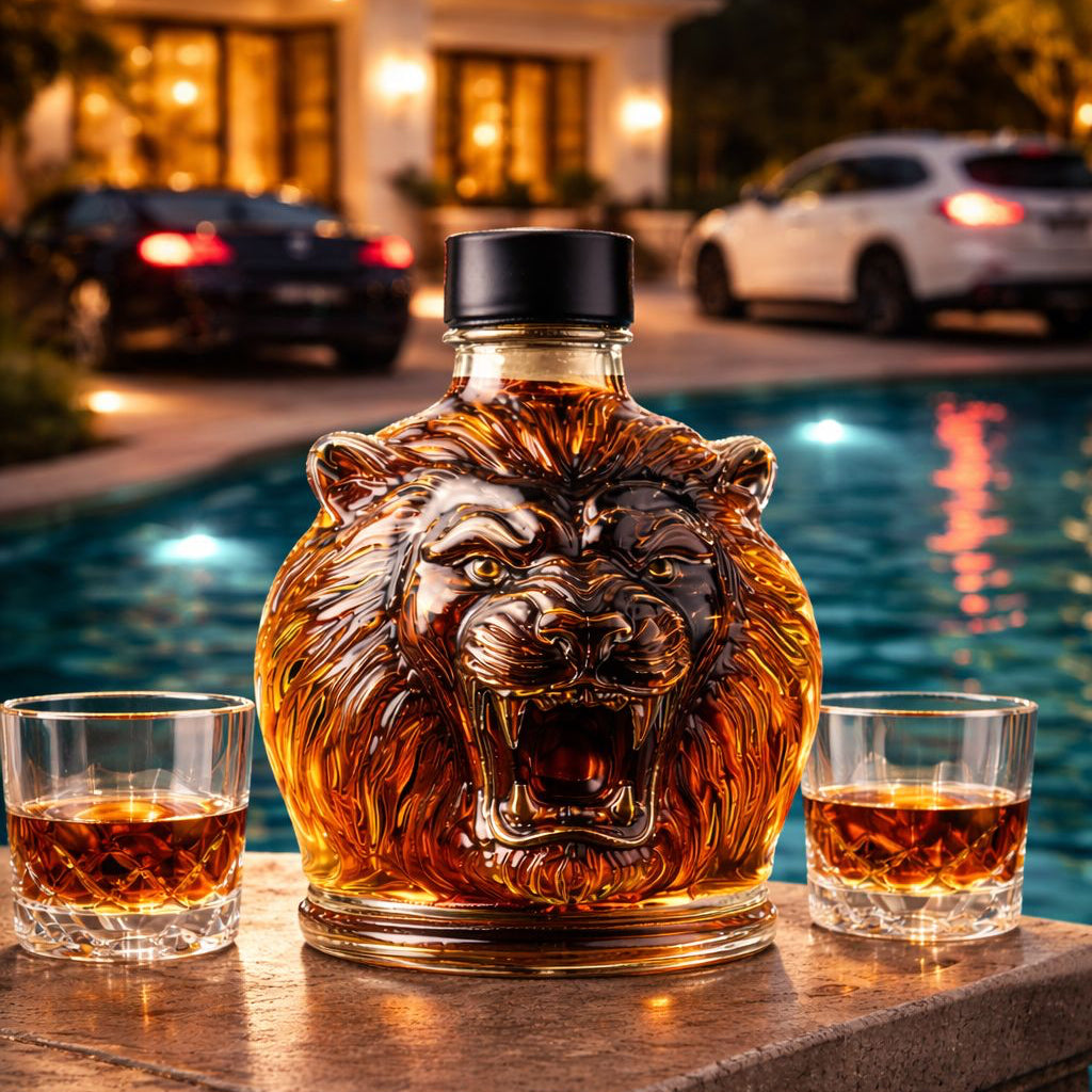 Botella de whisky - Edición León
