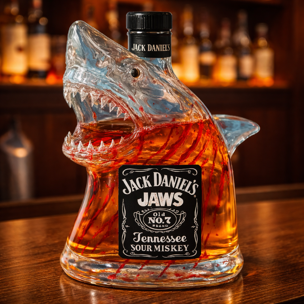 Botellas de whisky - Edición Tiburón
