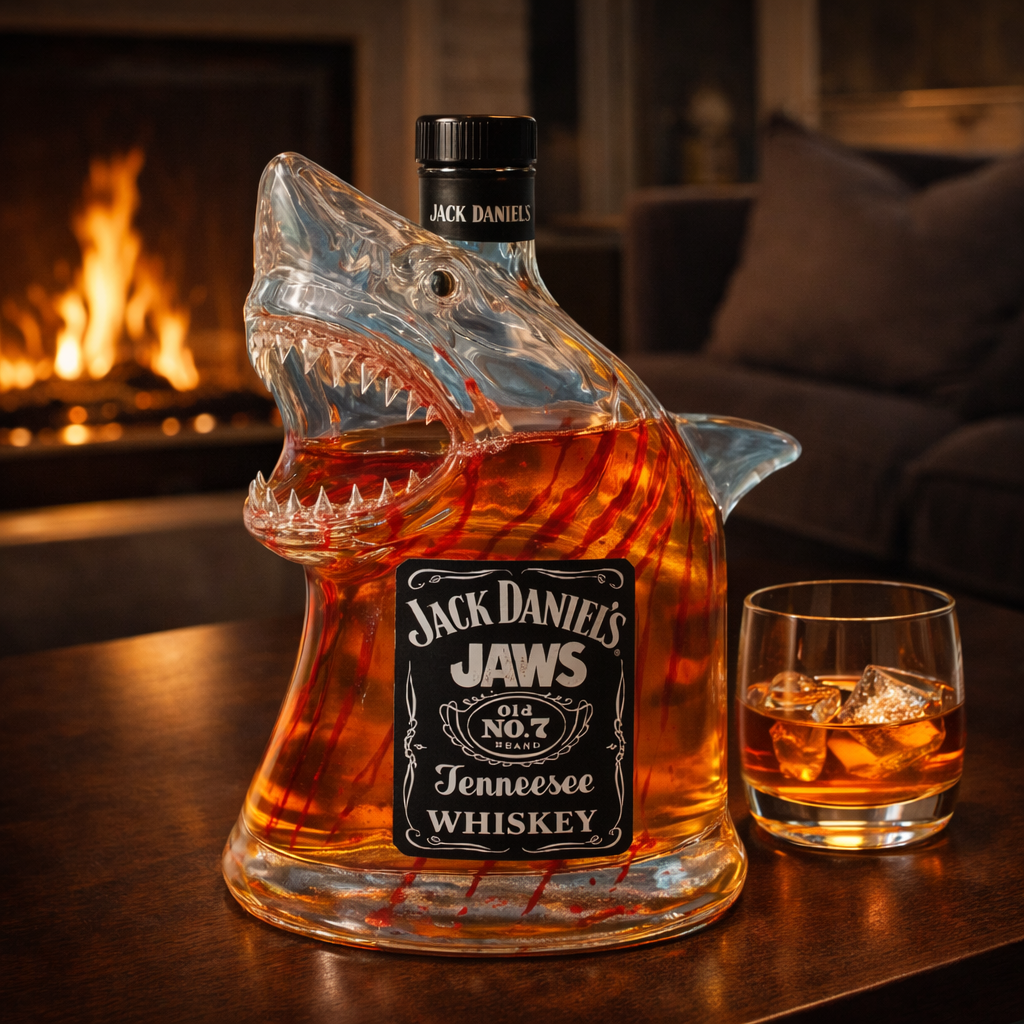 Botellas de whisky - Edición Tiburón