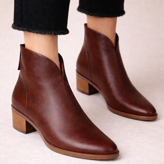 Viela – Botines Ortopédicos Efecto Piel Premium Comodidad Diaria