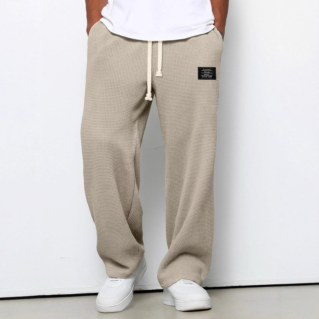 Pantalones Anchos Texturizados - Lorenzo