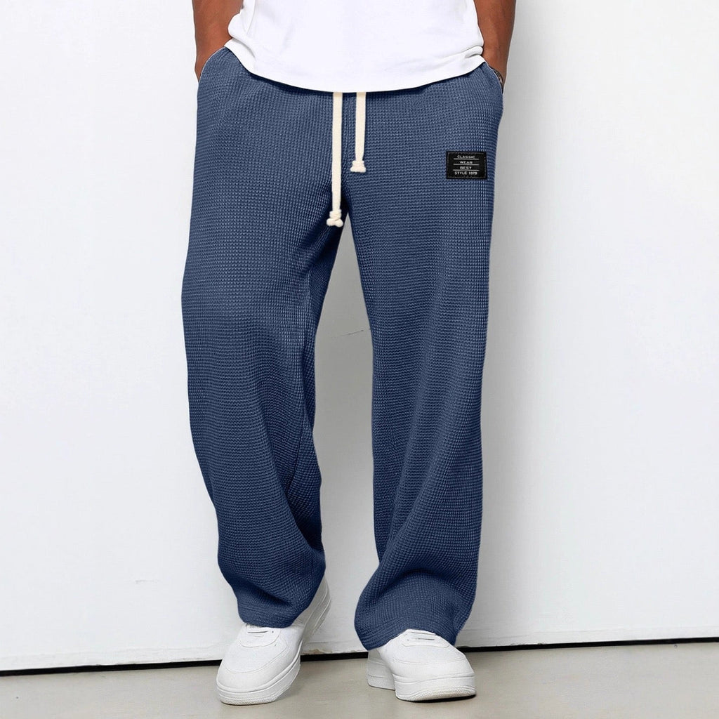 Pantalones Anchos Texturizados - Lorenzo