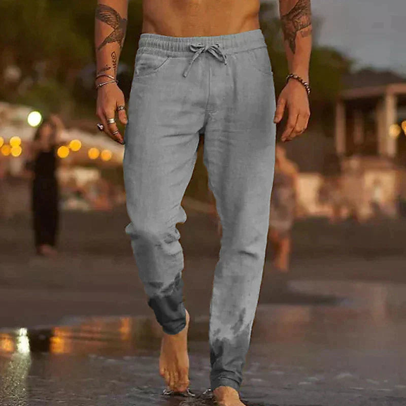 Pantalones de lino Jaxx