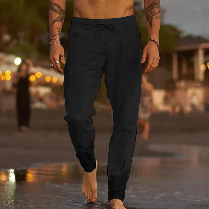 Pantalones de lino Jaxx