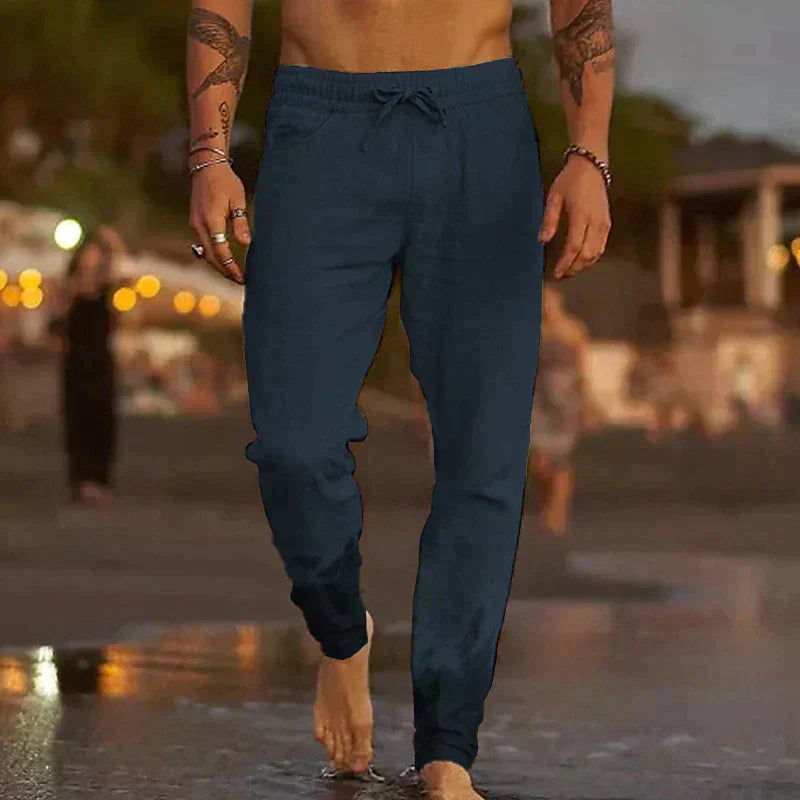 Pantalones de lino Jaxx
