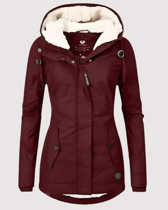 Abrigo impermeable con capucha – Giulia