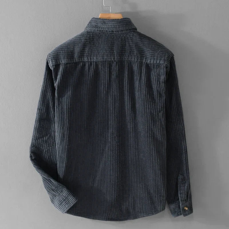 Sobrecamisa de pana suave - LONDON