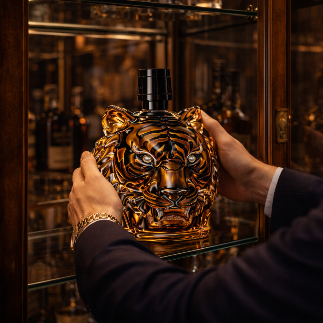 Botellas de whisky - Edición Tigre