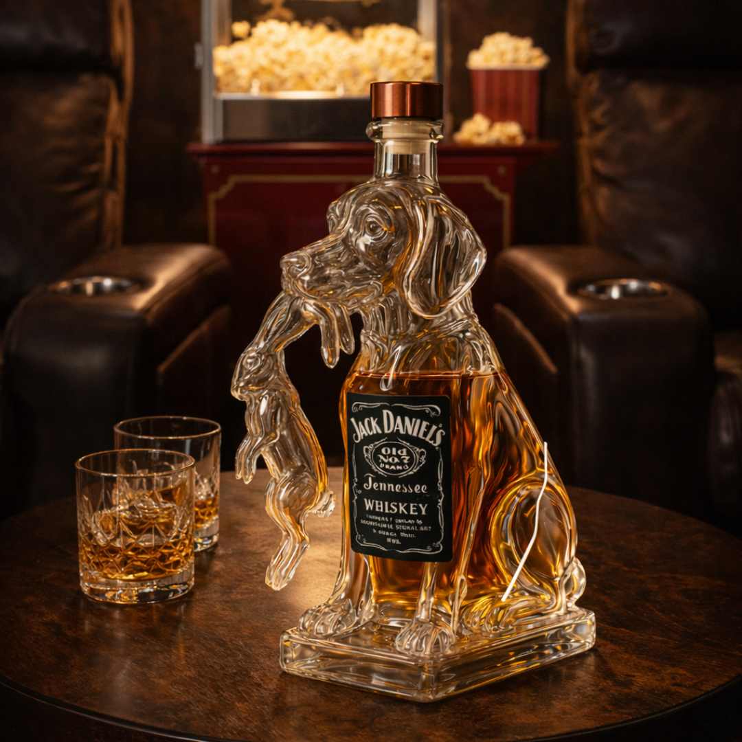 Botellas de whisky - Edición para perros