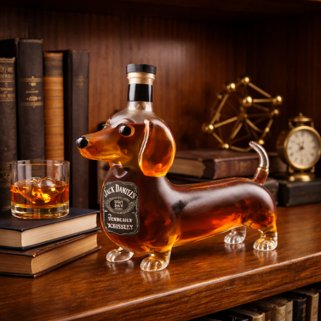 Botella de whisky Jack Daniel's - Edición Teckel