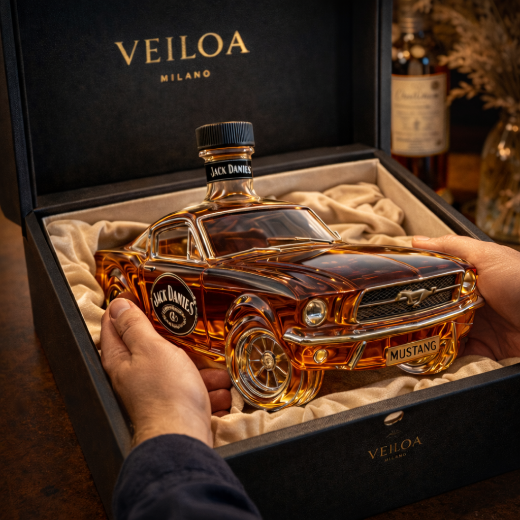 Botella de whisky - Edición Mustang