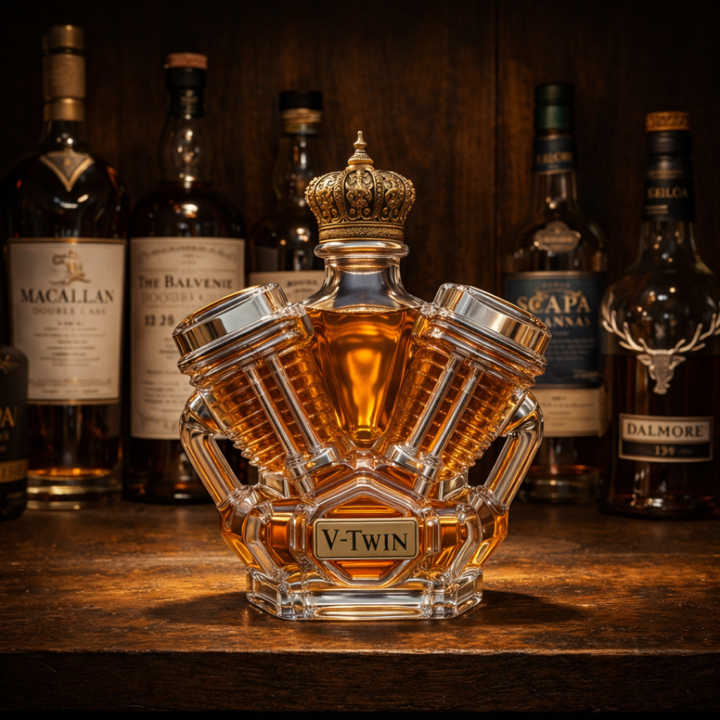 Botellas de whisky - Edición V8