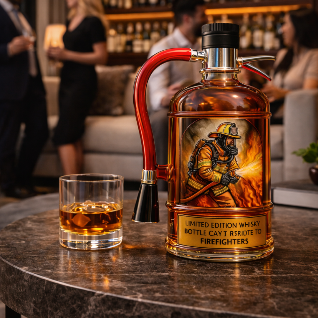 Botellas de whisky - Edición Extintor