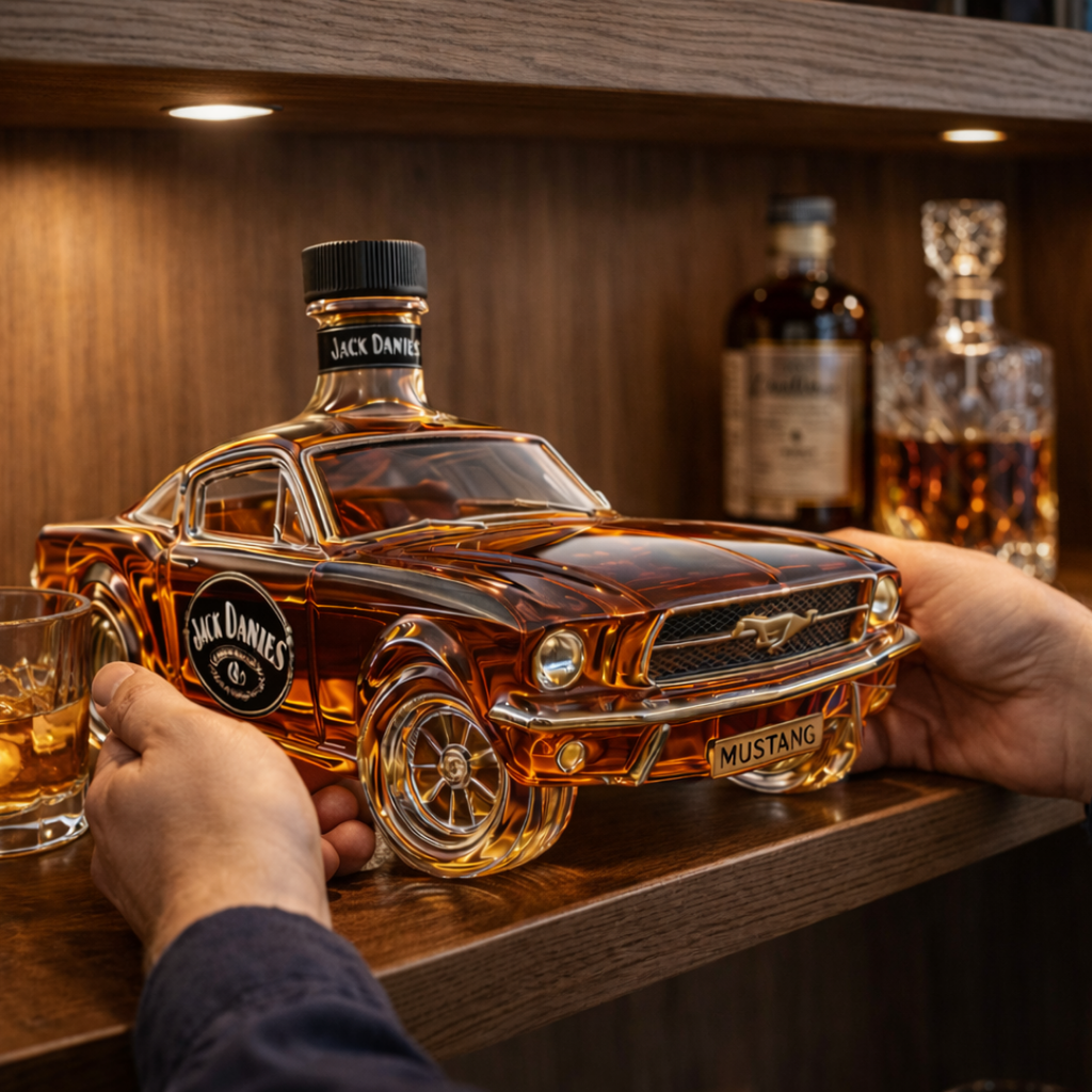 Botella de whisky - Edición Mustang