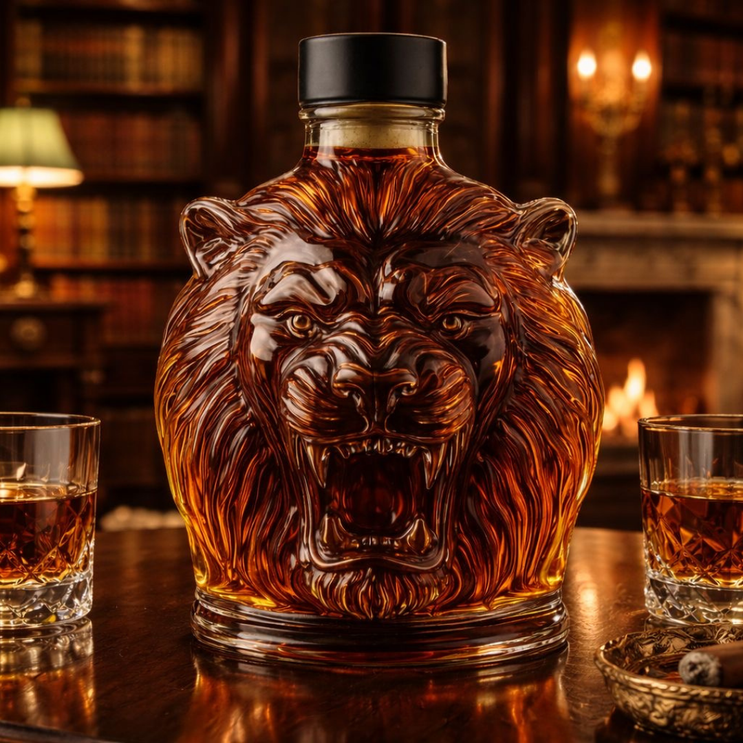 Botella de whisky - Edición León