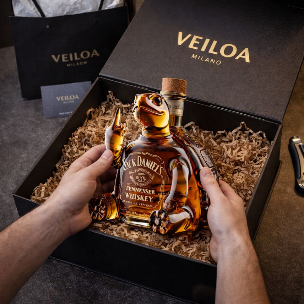 Botella de whisky Jack Daniel's - Edición Tortuga