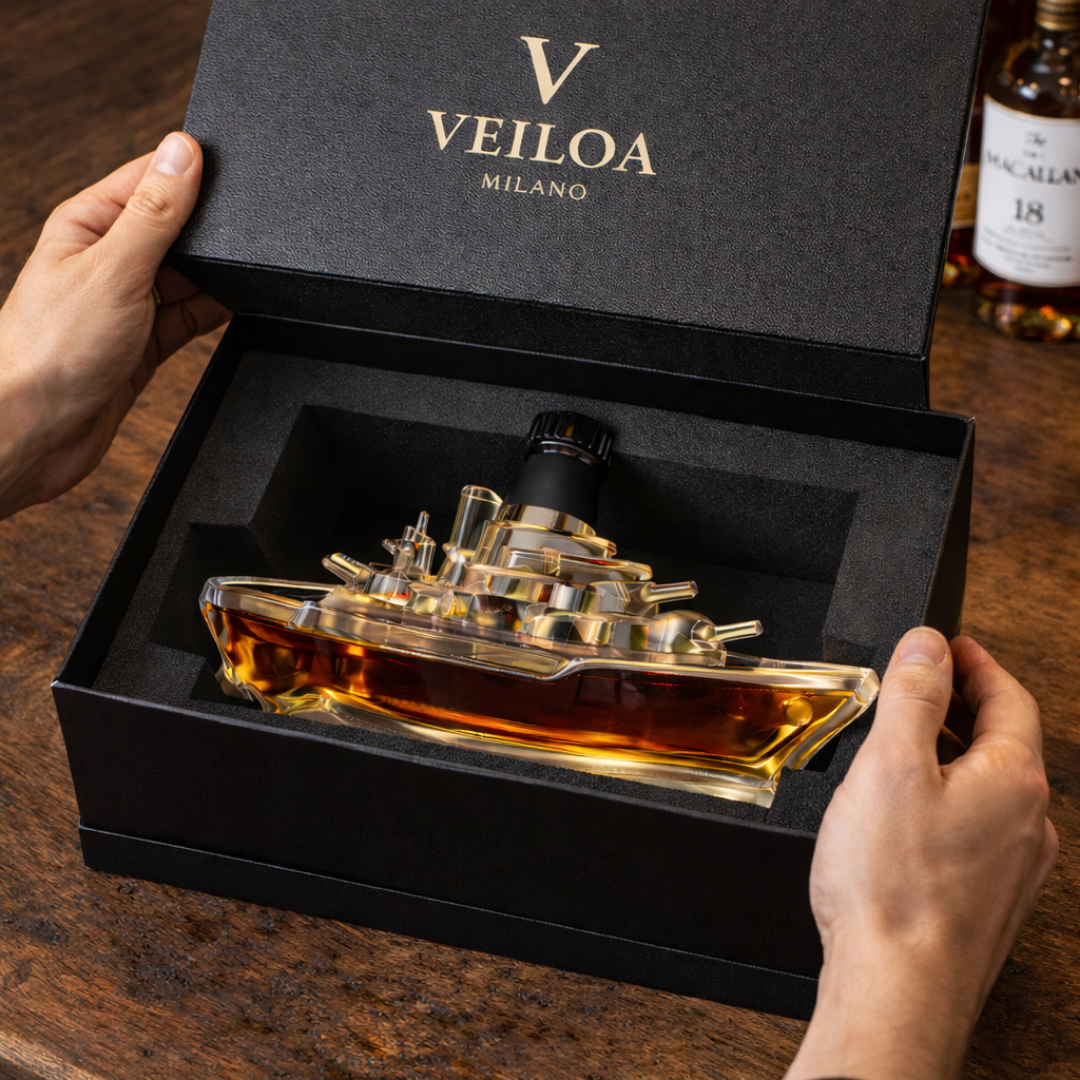 Botellas de whisky - Edición Marina