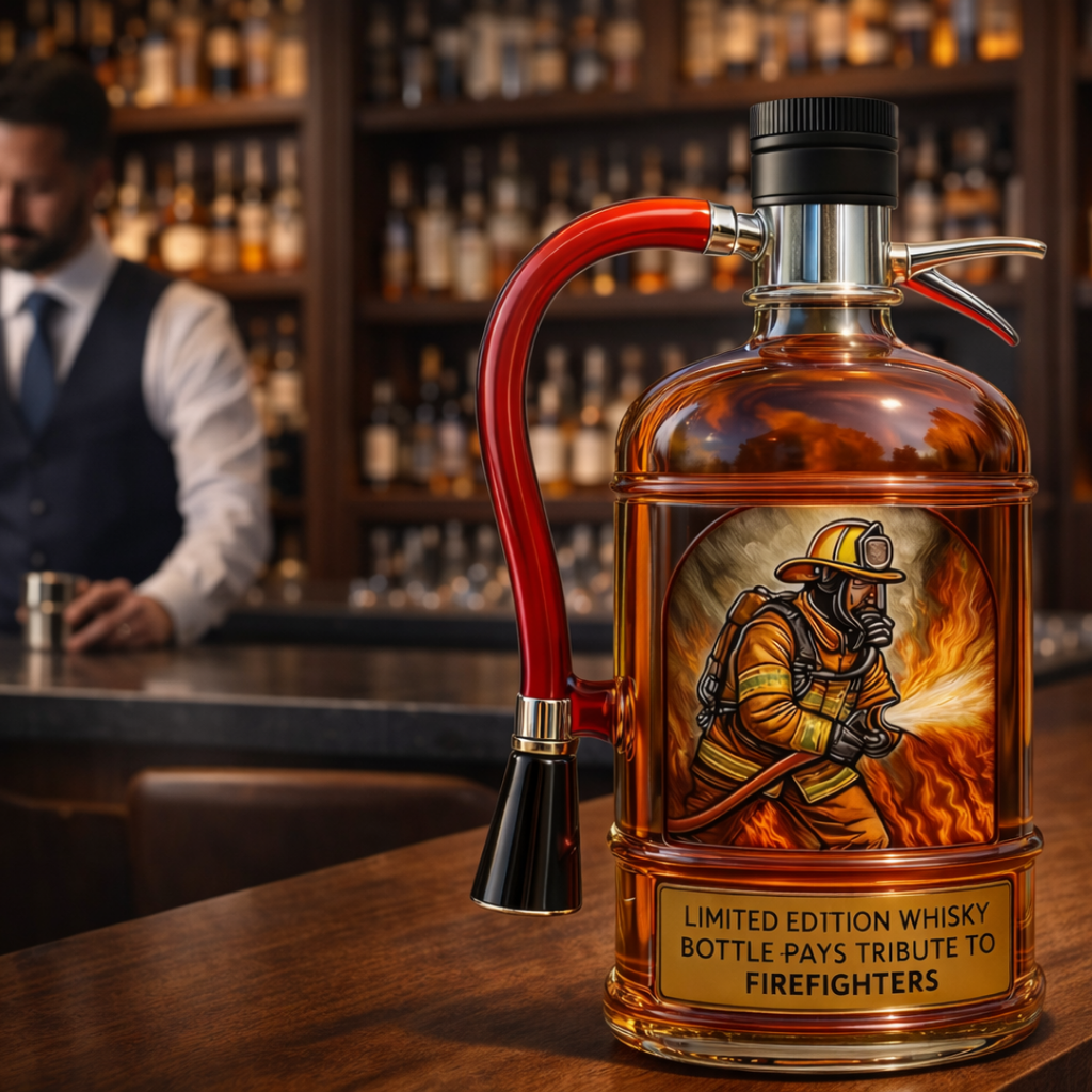 Botellas de whisky - Edición Extintor