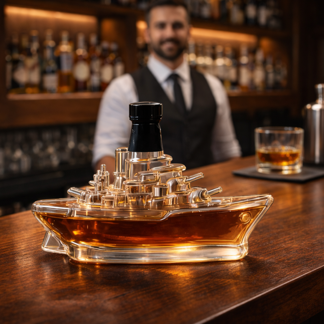 Botellas de whisky - Edición Marina