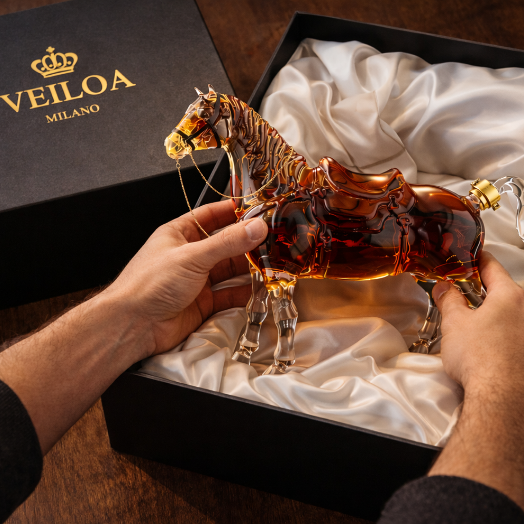 Botella de whisky - Edición equina