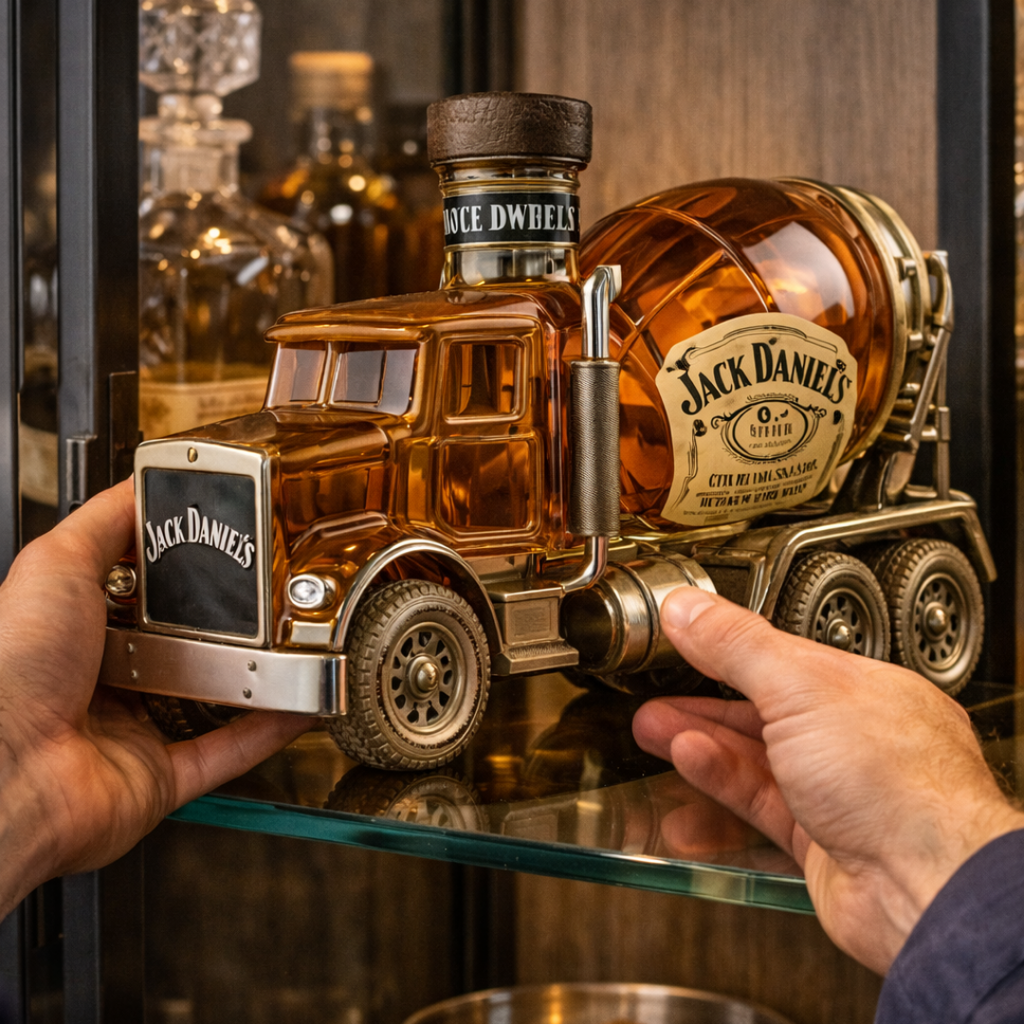 Botellas de whisky Jack Daniel's - Edición de camión