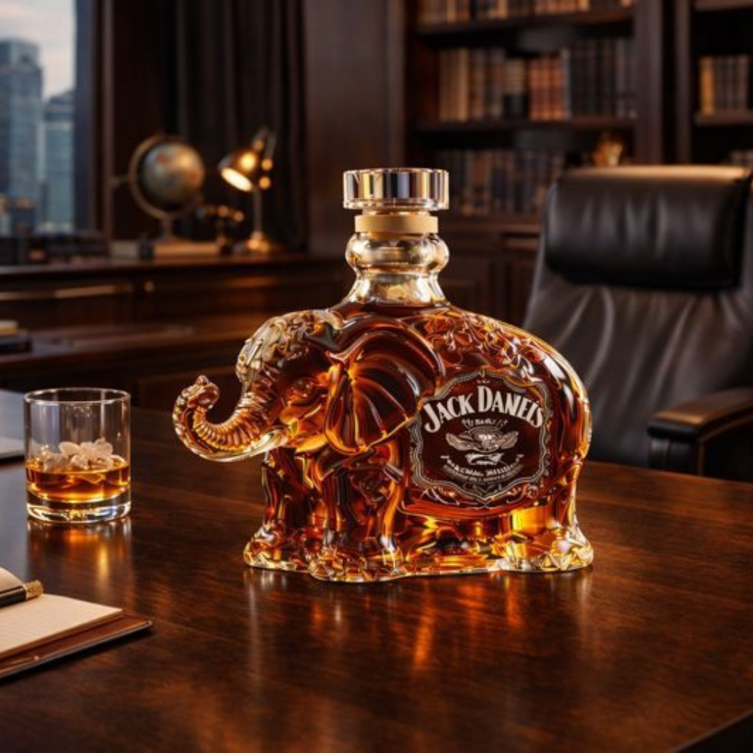 Botella de whisky Jack Daniel's - Edición Elefante